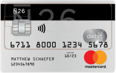 N26 creditcard