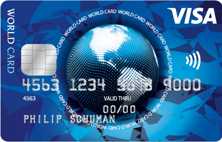 visa world creditcard aanvragen