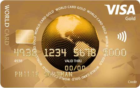 visa world card gold aanvragen